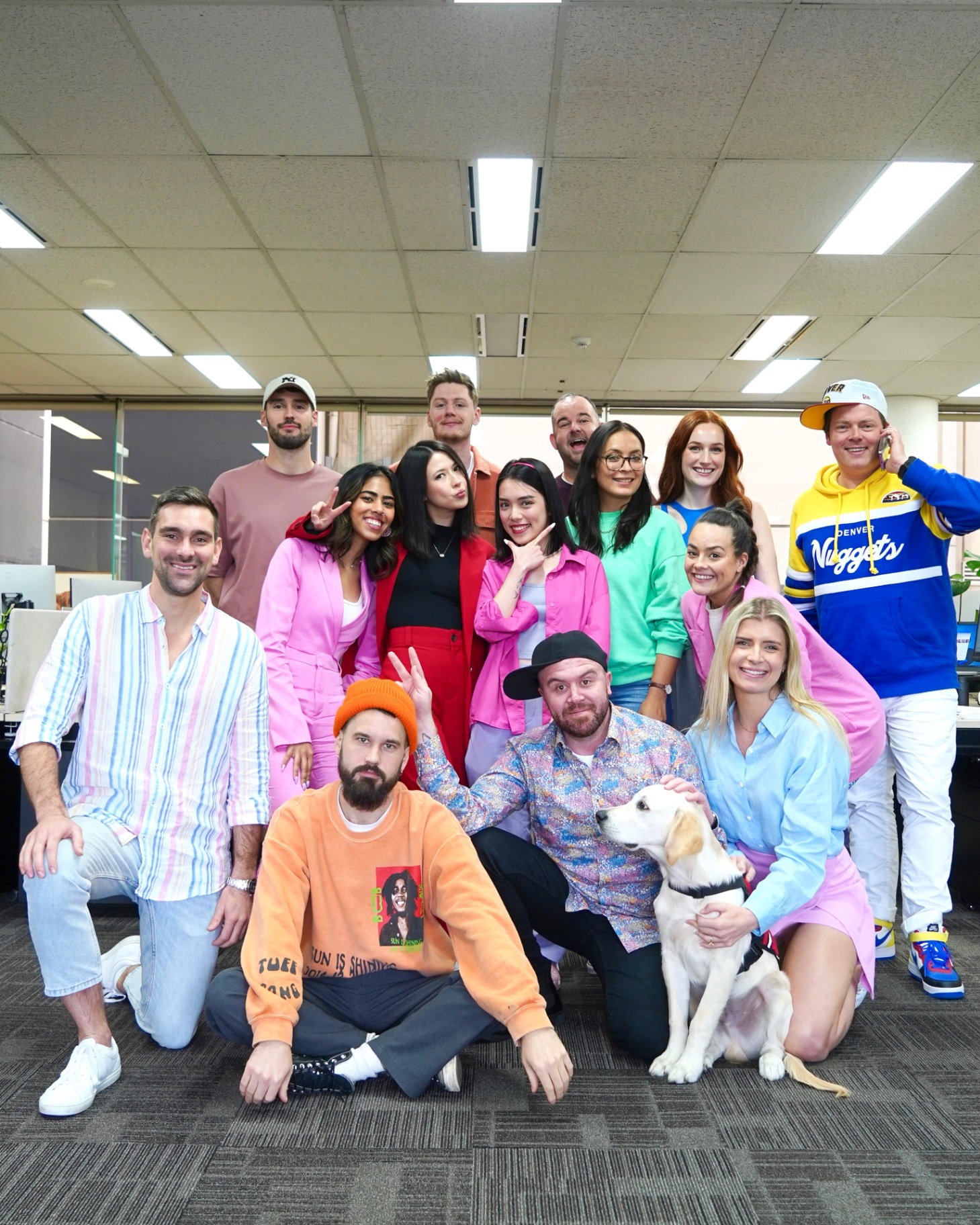The Promotr team in the office